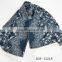 Vogue hot winter stylish jacquard acrylic paisley floral pashmina scarf for lady
