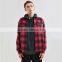 Custom long sleeve check shirts for men Italian style linen mens shirts designer