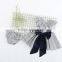 Stripe Cotton Flutter Dress Sets Wholesale Backless Outfits With Bow Fancy Clothing