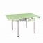 High Quality New Modern Design Glass Expandable Dining Table