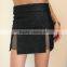 Runwaylover 5440 Sexy Black Slim Slit Mini Skirt