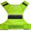 High quality roadway protective fluorescent safety vest