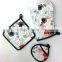 custom logo printed kitchenware oven mitt