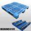 plastic pallets with 3 runners and smooth surface