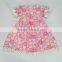 18 young girl doll cloth with flower dress for wholesale
