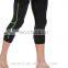 Custom compression sports leg sleeve mens basketball leg sleeve balck