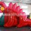 Small dinosaur theme inflatable slide for kids