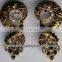 Antique jewelry jhumka earrings exporter, fashion jewellery chandeliers manufacturer