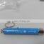 Popular 13*1.2CM pvc led custom keychain with image projection