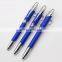 novelty luxury promtion gift diamond ring metal ball pen