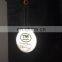 Hot Selling Soft Plastic Reflective Keychain Safety Hanger EN13356