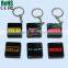 ABS talking keychain with message programmed for promotion&bikes