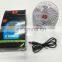 Custom Logo Printing Rechargeable Mini USB Desk Fan with LED Light