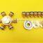 EDC Fast Fingertip gyro Toys High Speed Smooth Finger Spinner with 2-3 min Spin Time six sides finger spinner
