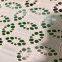 quality  pure 100% cotton fabric white lace embroidery