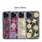 For iphone 12 wholesale price floral mobile phone for iphone 11 pro max xs max xr cell phone case