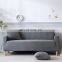 I@home Jacquard Waffle Resistant Pet Sofa Cover Waterproof Protective Slipcover Elastic Grey