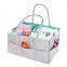 customizable felt diaper bag for baby