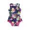 Baby Serape Pom Pom Rompers Bodysuit Fashion Baby Girl Onesie