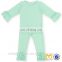 Best Selling Little Girls Icing Ruffle Top and Pants Set Kid Teal Cotton Comfortable Outfits Fall Colored Boutique Girl Clothing