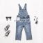 2020 denim overalls girls Korean loose parent-children's fashion foreign style straight tooling casual pants