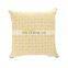 Summer Fruit Yellow Lemon Leaf Pillow Cover Waterproof Outdoor Cushions Home Decorative Cotton Linen 18x18Inch