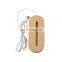 wooden table lamp led light base cable switch Modern night light acrylic 3D led night lamp base
