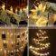 Multicolor color LED Photo Clip String Lights Fairy String Lights for Hanging Card