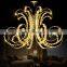 Newly Luxury Unique Design Octopus Shape Led Modern Ceiling Lamp Crystal Chandelier Lighting