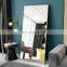 Modern Large Full Length Floor Mirror Full Body Tall Mirror Free Standing or Wall-Mounted Brushed Thin Frame for Bedroom