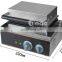Fast Food Restaurant Equipment Waffle Iron Commercial Hotdog Waffle Maker In Stock