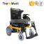 Rehabilitation Power Elevating Lift Up Seat Electric Wheelchair with Detachable Sideboard