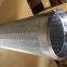 Wedge Wire Johnson Screen Pipe ,  vee-wire wrapped screen tube for well drilling, sand control, dewatering pump