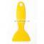 Small Yellow Shovel Hard Scraper Blades Tool Auto Film Triangle Scraper Tool Plastic Small Hand Curtain Sticker Anti Edge