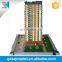 High rise residential building model for real estate, scale house model