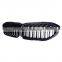 For BMW Sedan M5 Glossy Black Front Kidney  Grille 3 Series G20  2019+ Car Front Grill