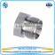 Double ferrule compression fitting, tube end cap for metric tubes, pipe accessories