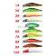 Amazon Middle and High-End Market 90mm 8.4g Wonderful Color Painting Fishing Floating Minnow fishing lure set tackle