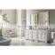 CBMMART double sink classic solid wood bathroom vanity