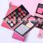 Wallet Shape Affordable Creative Design Leather Packing Combo Eye Shadow Palette Packaging Case