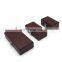 Factory direct supply elegant wooden jewelry box with butterfly button wooden box