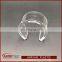 Sturdy and Perfect 0.25'' Clear Acrylic Cuff Acrylic Lucite Bracelet for Girls