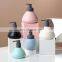 2022 household modern colorful gift set Designer ceramic decor bathroom soap dispenser set