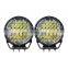 LED6493 LED Рабочий свет, фара, фары для вождения из алюминиевого сплава, прожекторы, вспомогательные фары, прожекторный луч 9 дюймов, 128 Вт, LANTSUN