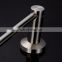 Bathroom accessories single brushed nickel towel rack rail bar holder set 304 stainless steel wall mounted metal