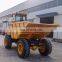 CE approved rated loading weight FCY70 tracked dumper 7ton 3.5 cubic meters tipper front back tipping truck for sale