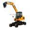 High performance Wheeled hydraulic excavator for sale