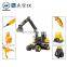 China Wheel Excavators 8 Ton Price Wheel Excavating Machine New Excavator Price