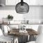 HUAYI Nordic Style Iron E27 Kitchen Dining Room Kitchen Ceiling Hanging Chandelier Pendant Light