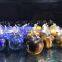 Colourful Crystal Carving Apple Quartz Different Material Crystal Apple For Decoration